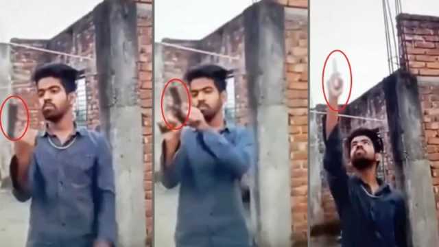 ফাঁকা গুলির ভিডিও ভাইরাল