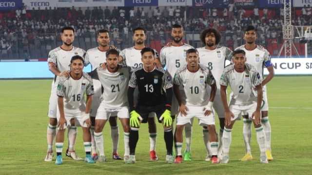 সুযোগ নষ্টের মহড়া, প্রথমার্ধে ১-০ গোলে পিছিয়ে বাংলাদেশ