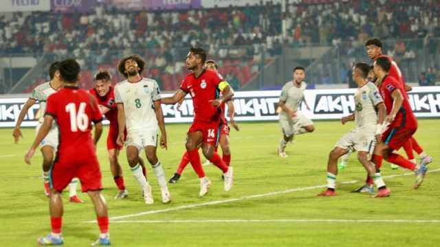 হামজার পাসে রাকিবের গোল, ব্যবধান কমাল বাংলাদেশ