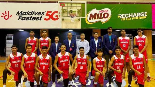 বাস্কেটবলে ব্রোঞ্জ পদক বাংলাদেশের