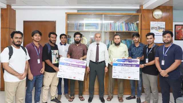 আন্তর্জাতিক রোবো টেক অলিম্পিয়াডে বিইউবিটি শিক্ষার্থীদের সাফল্য