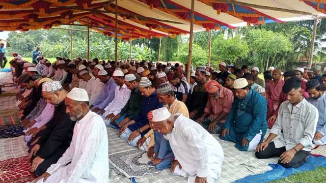 মাদারীপুরে ২৫ গ্রামে ঈদ উদযাপন