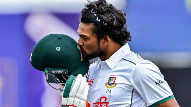 উইকেট বুঝতে না পারায় ইনিংস ছাড়েননি, জানালেন শান্ত