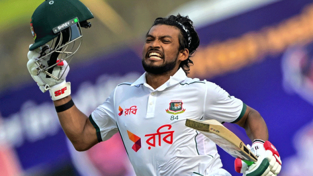 শান্তর নিয়ন্ত্রিত ইনিংসে মুগ্ধ মুশফিক, চান ডাবল সেঞ্চুরি