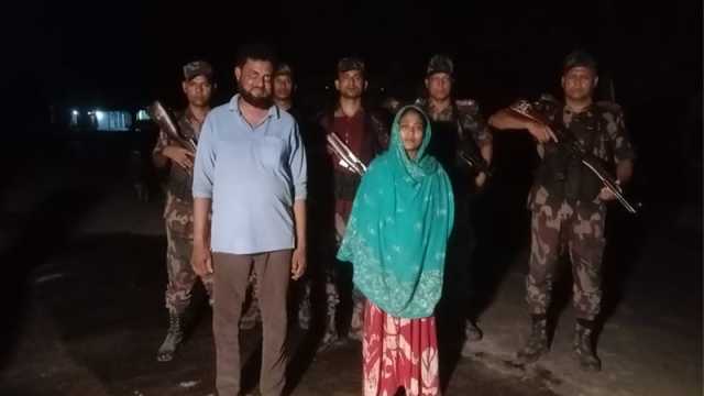 পঞ্চগড়ের দুই সীমান্ত দিয়ে চার ভারতীয়সহ ১৬ জনকে পুশইন