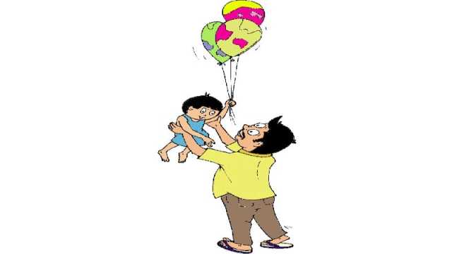 বাবা কেবল হেরেই যায়!