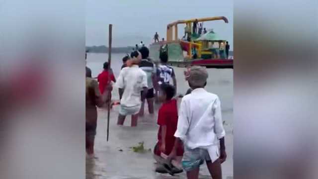 বালু তোলায় বাধার পর গ্রামবাসী ইজারাদার সিন্ডিকেট সংঘর্ষ