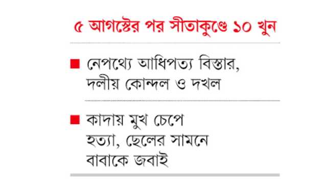 তদন্ত নিয়ে অসন্তোষ স্বজনের