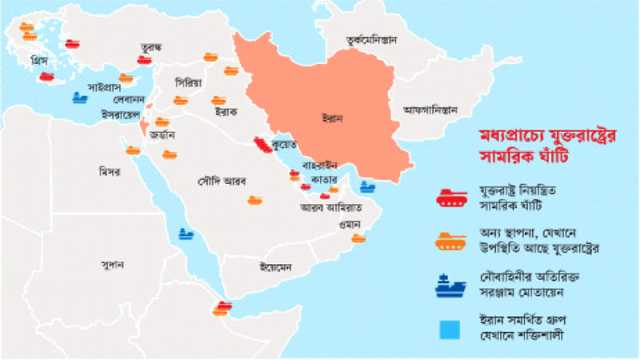জড়াচ্ছে যুক্তরাষ্ট্র, প্রস্তুত ইরানও