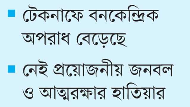 ঢাল-তলোয়ারহীন বনপ্রহরীরা যেন নিধিরাম সর্দার