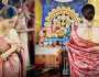দুর্গোৎসবে মণ্ডপে মণ্ডপে নায়িকা পূজা চেরি