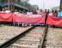 ব্রাহ্মণবাড়িয়ায় ট্রেনের যাত্রাবিরতির দাবিত রেলপথ অবরোধ