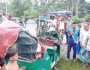 নিয়ন্ত্রণ হারিয়ে উল্টে গেল অটোরিকশা, নারী নিহত