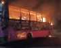 গাজীপুরে দাঁড়িয়ে থাকা ২ বাসে আগুন 